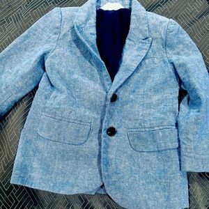 Toddler boys blue blazer